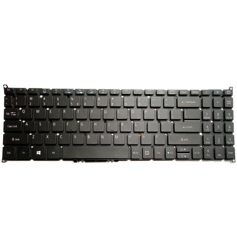English keyboard for Acer Aspire A715-41G-R8CJ A715-41G-R8D6